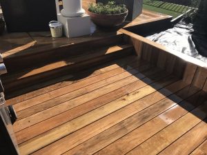 Decking 9 Outdoor living area with decking extension